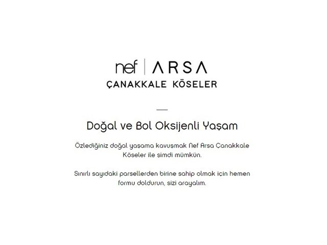 Nef ARSA Çanakkale Köseler — بایرامیچ، چاناکاله